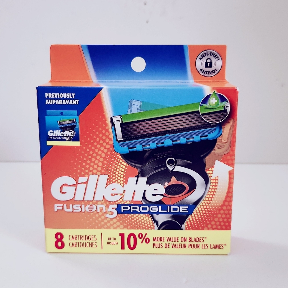 Gillette ProGlide Men's Razor Blades, 8 Blade Refills